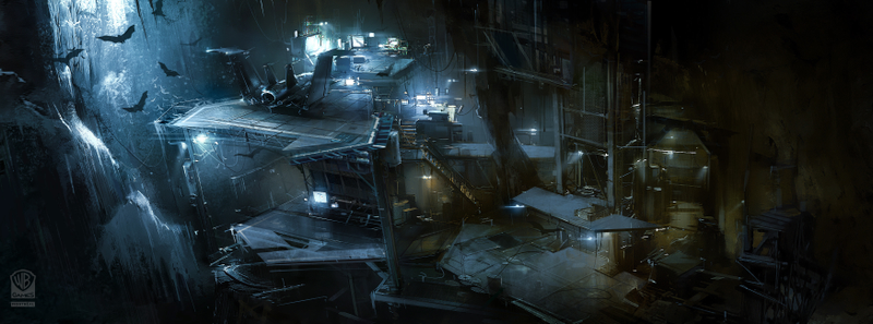 Illustration for article titled Wallpaper-Ready Batman: Arkham Origins Concept Art